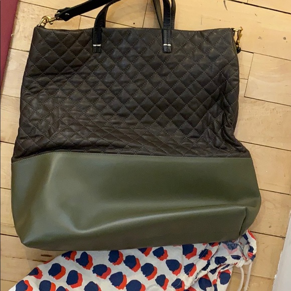 NWT Clare V Quilted Tote Bag - Picture 8 of 12